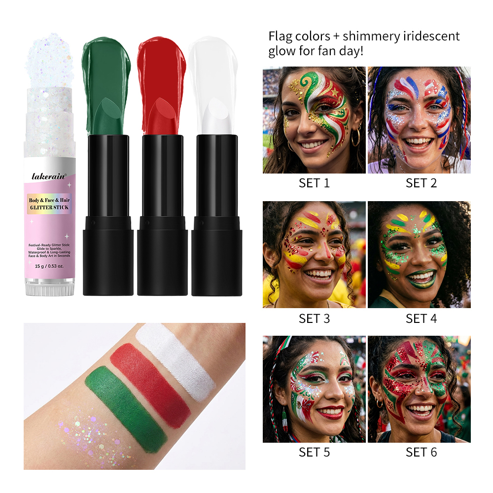 Face Body Paint Stick Set Eye  – Body Paint Sfx Bewertung und Preis