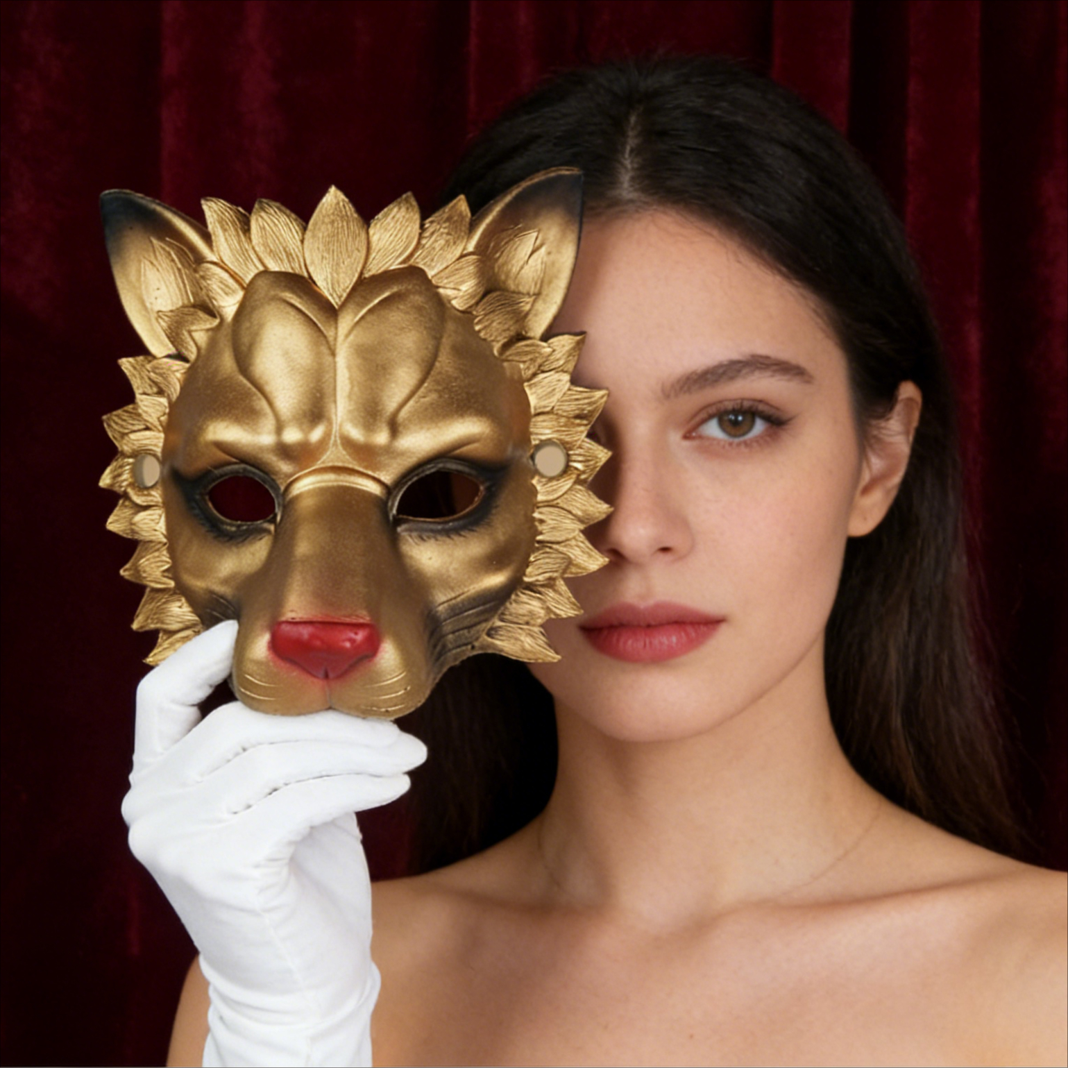 Adult Halloween Lion Mask 3D P – Cosplay Props Eva Foam Bewertung und Preis