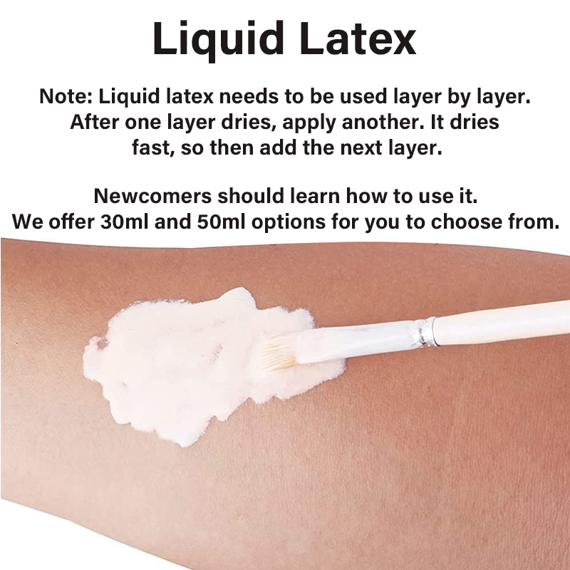 Quick-Dry Liquid Latex Makeup, – Body Paint Sfx Bewertung und Preis
