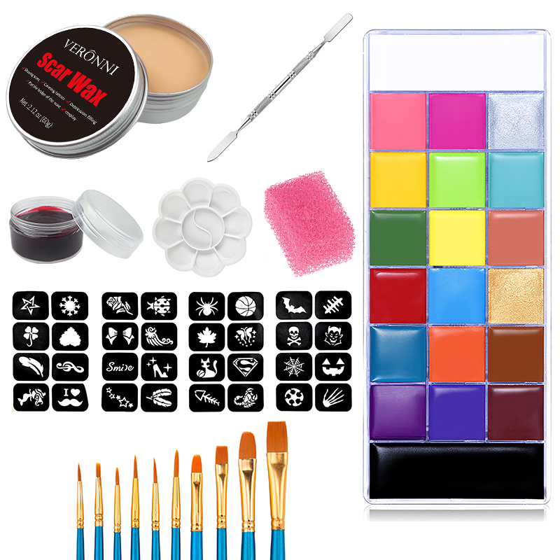 SFX Makeup Kit 20 Colors Face  – Body Paint Sfx Bewertung und Preis