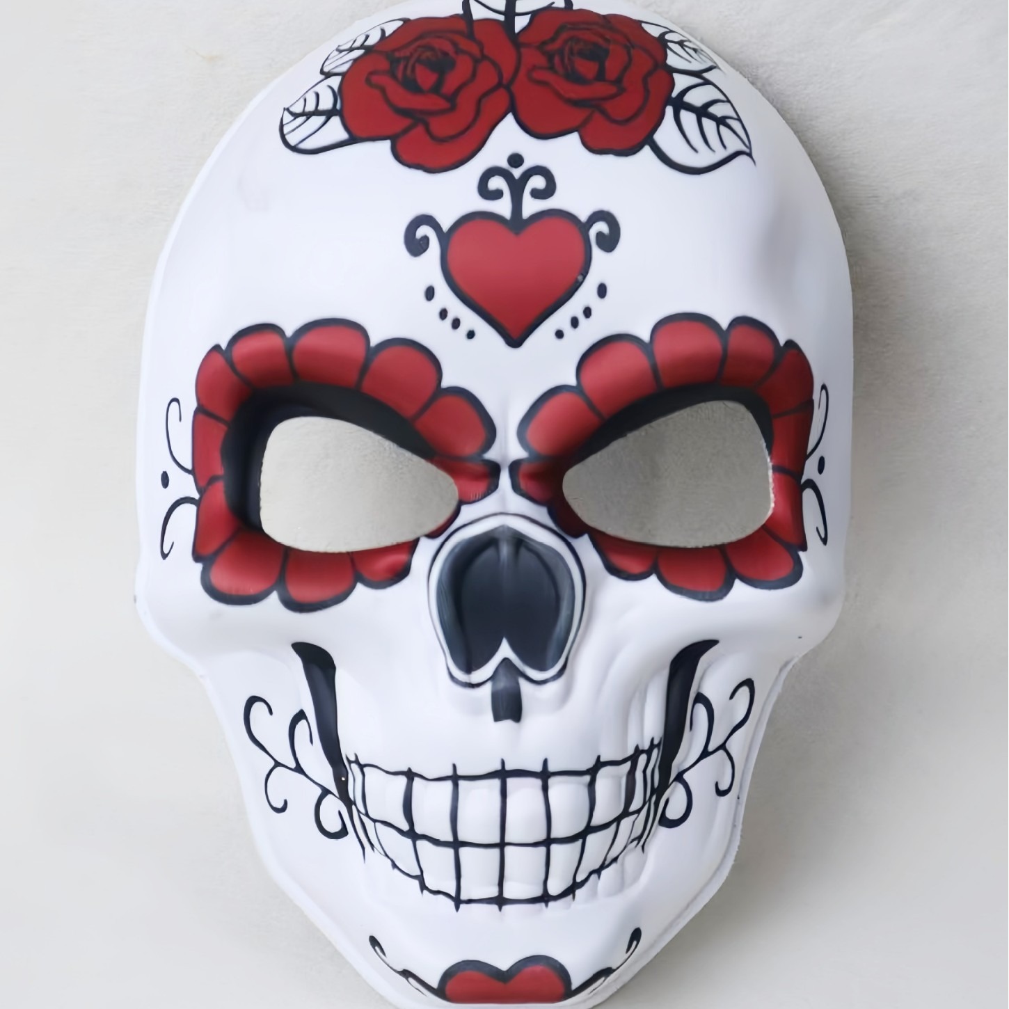 Day of the Dead Mask Colorful  – Cosplay Props Eva Foam Bewertung und Preis