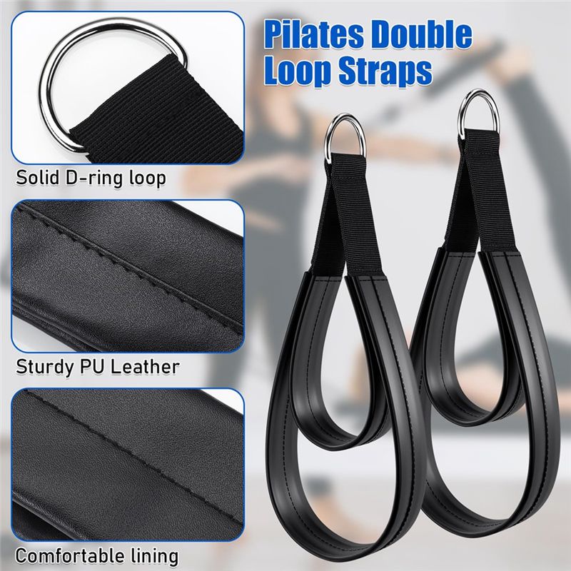 2PCS Pilates Straps Set Kit Pi – D Ring Strap Bewertung und Preis