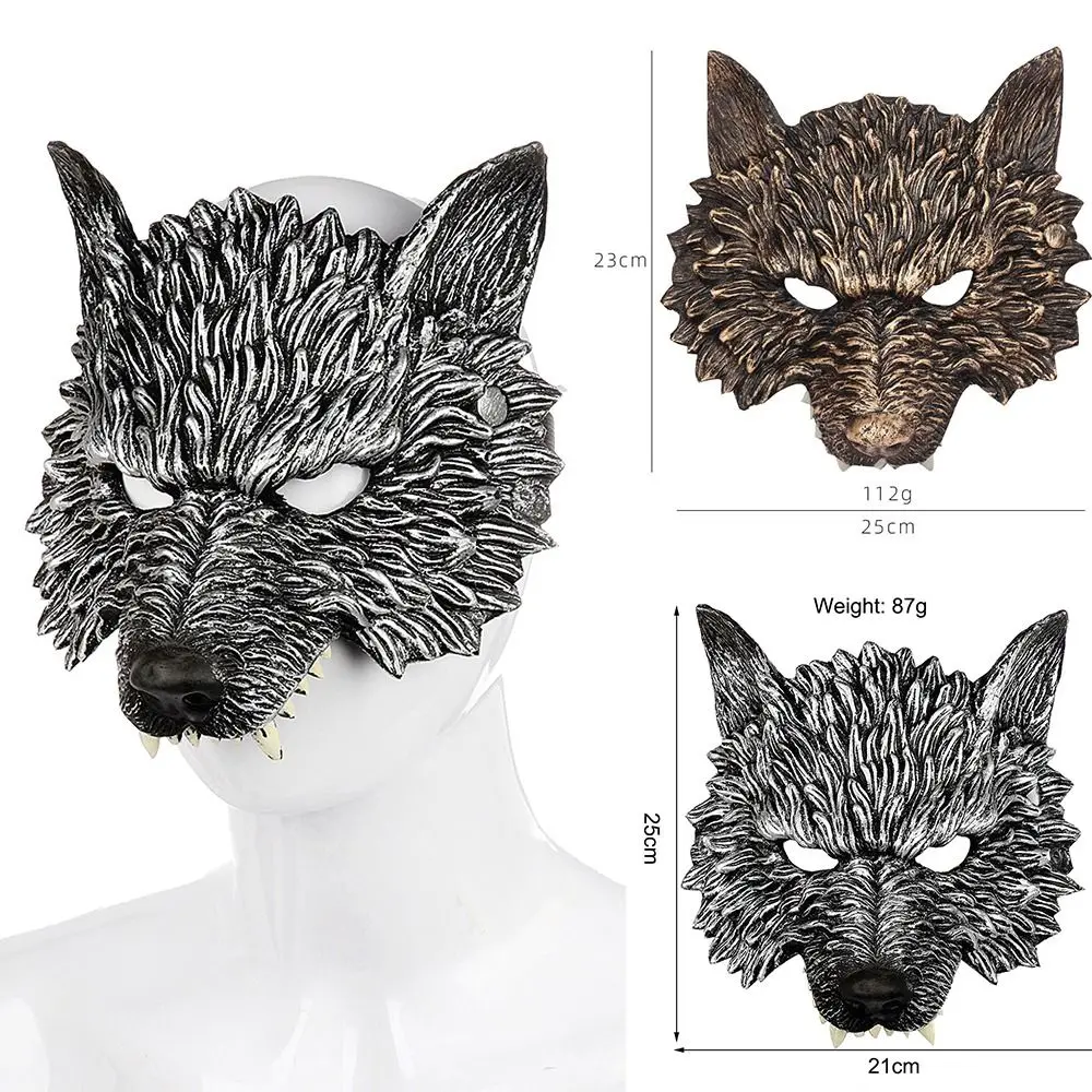 3D Realistic Werewolf Mask Sof – Cosplay Prop Foam Bewertung und Preis