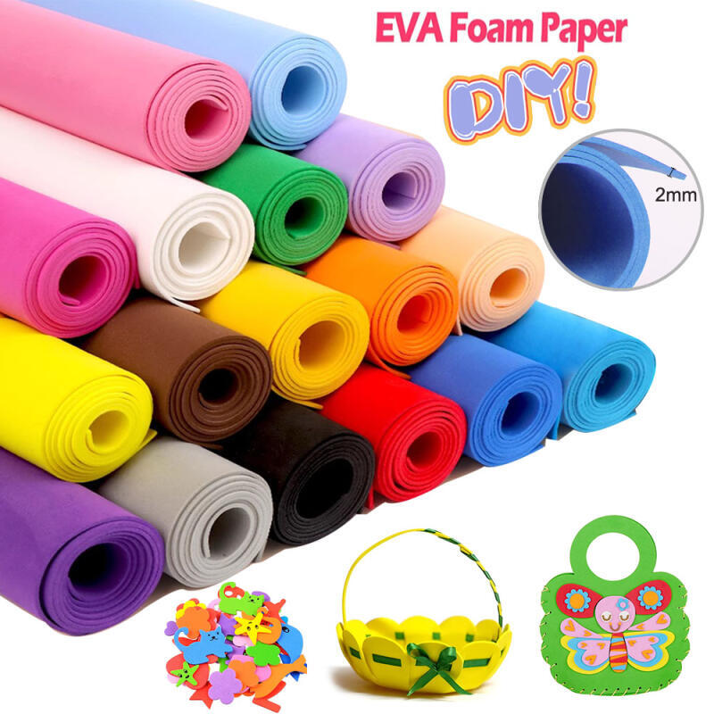 Colorful EVA Foam Sheets 2mm T – Cosplay Props Eva Foam Bewertung und Preis