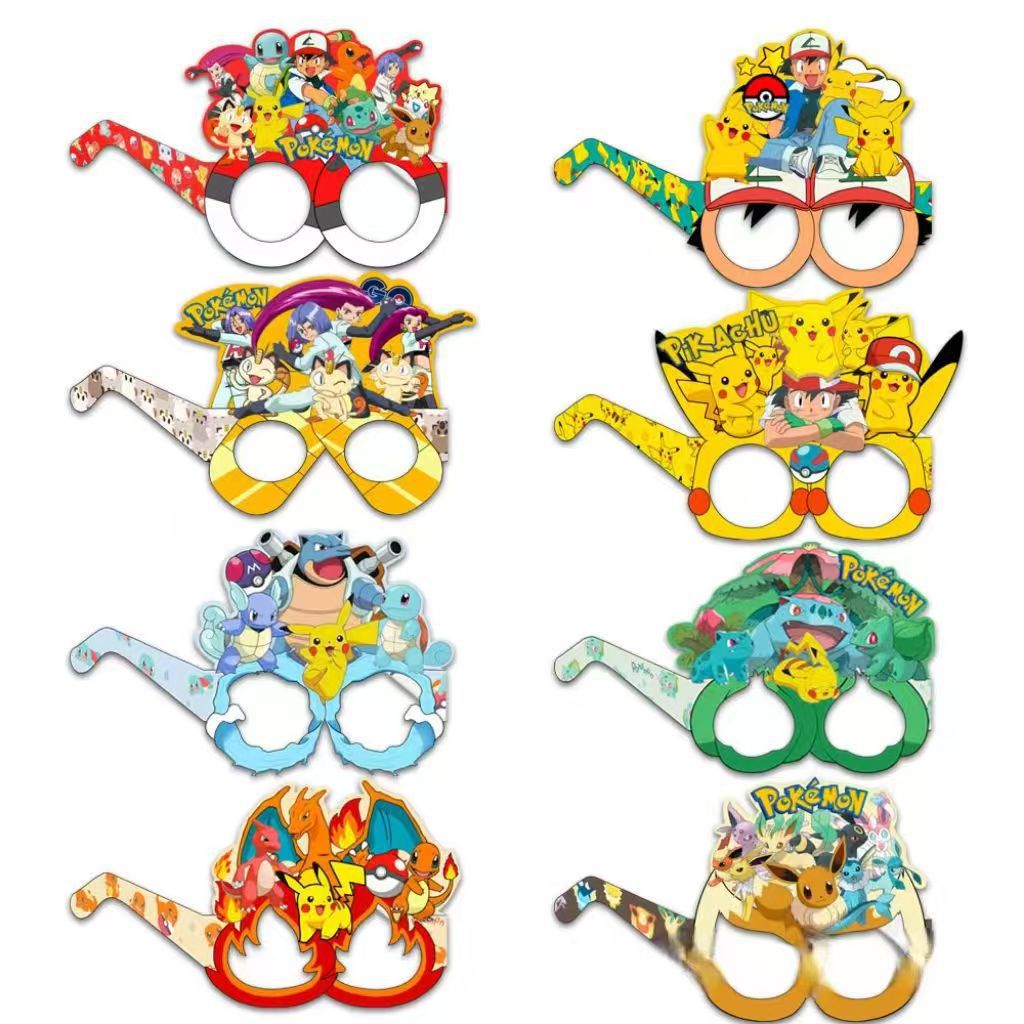 Pokémon-themed paper glasses.  – Prop For Cosplay Bewertung und Preis