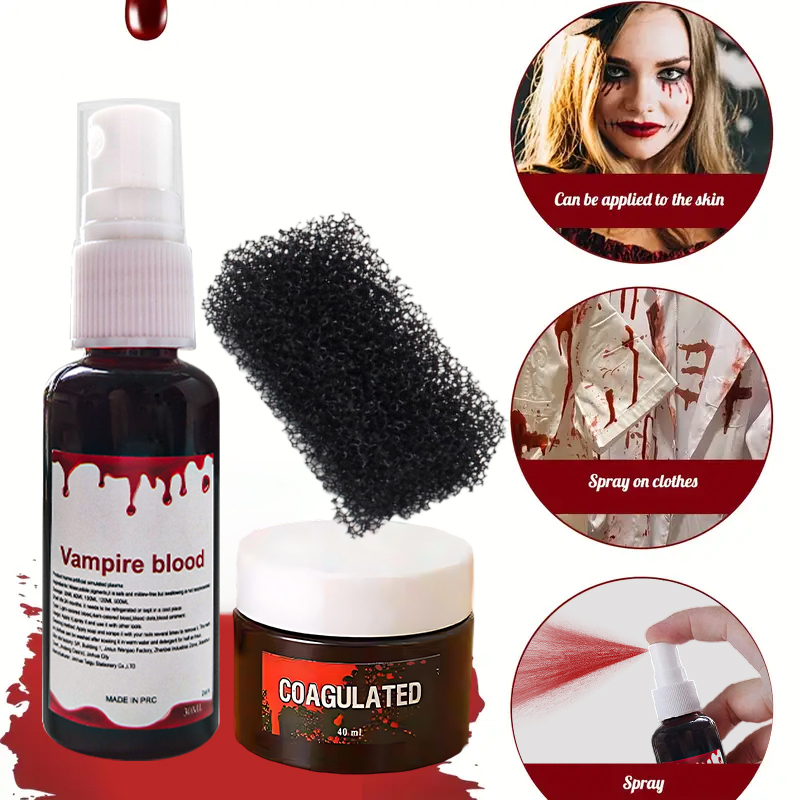 Halloween Fake Blood Makeup Ki – Body Paint Sfx Bewertung und Preis