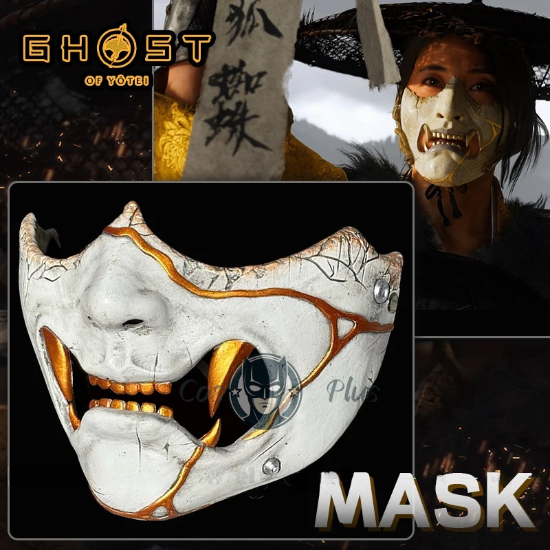 Game Ghost of Yotei Atsu Mask  – Prop For Cosplay Bewertung und Preis