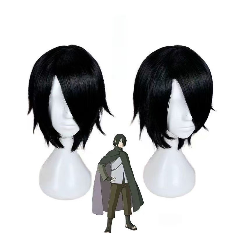 Anime Sasuke Boruto Cosplay Wi – Wig Fiber Net Bewertung und Preis