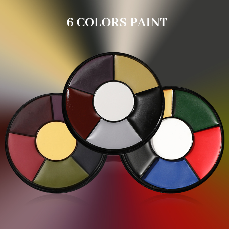 6 Color Oil Face Paint palette – Body Paint Sfx Bewertung und Preis