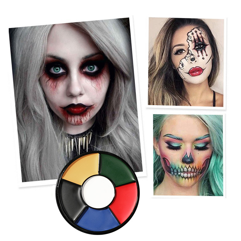 6 Color Oil Face Paint palette – Body Paint Sfx Bewertung und Preis
