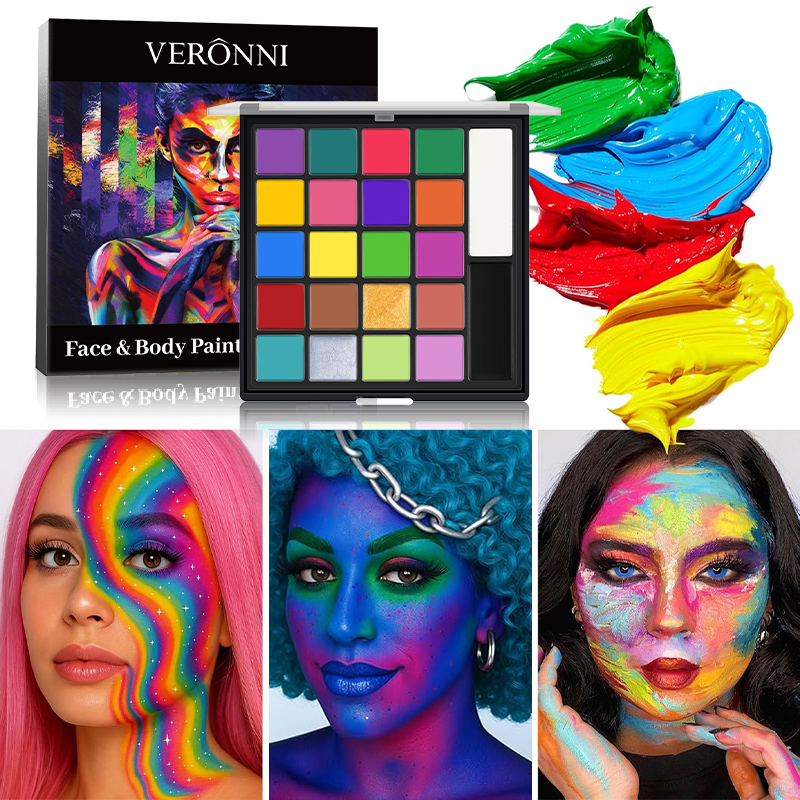 22-Color Face Body Paint Set O – Body Paint Sfx Bewertung und Preis