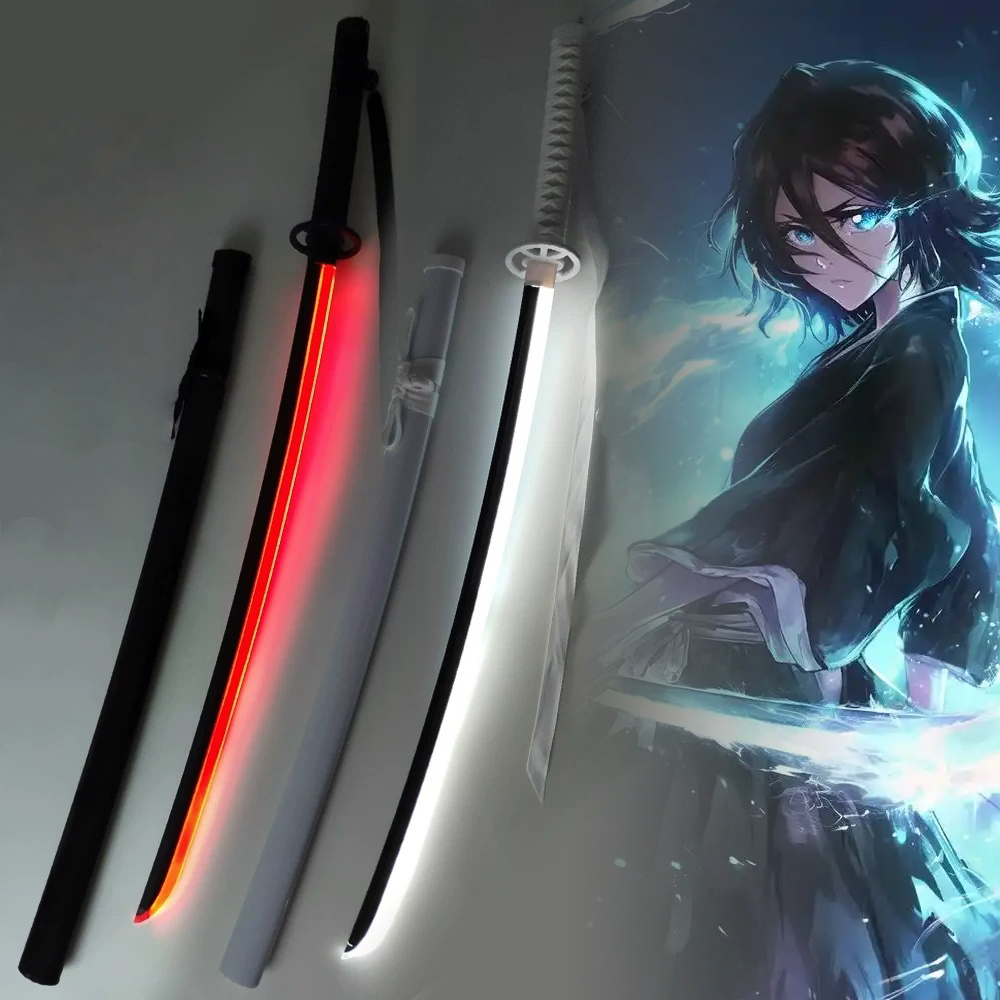 40inch Glow Bleach Katana Led  – Cosplay Prop Katana Bewertung und Preis