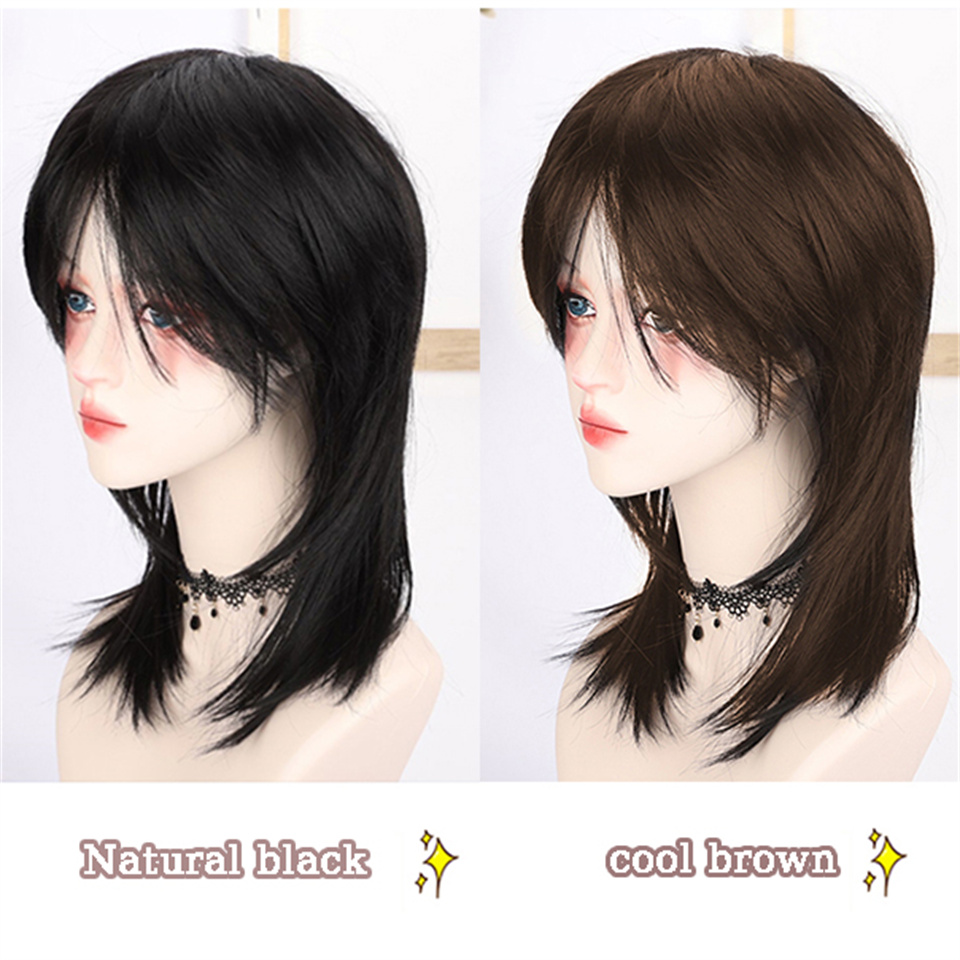AS Wig Female Short Hair Black – Wig Fiber Net Bewertung und Preis