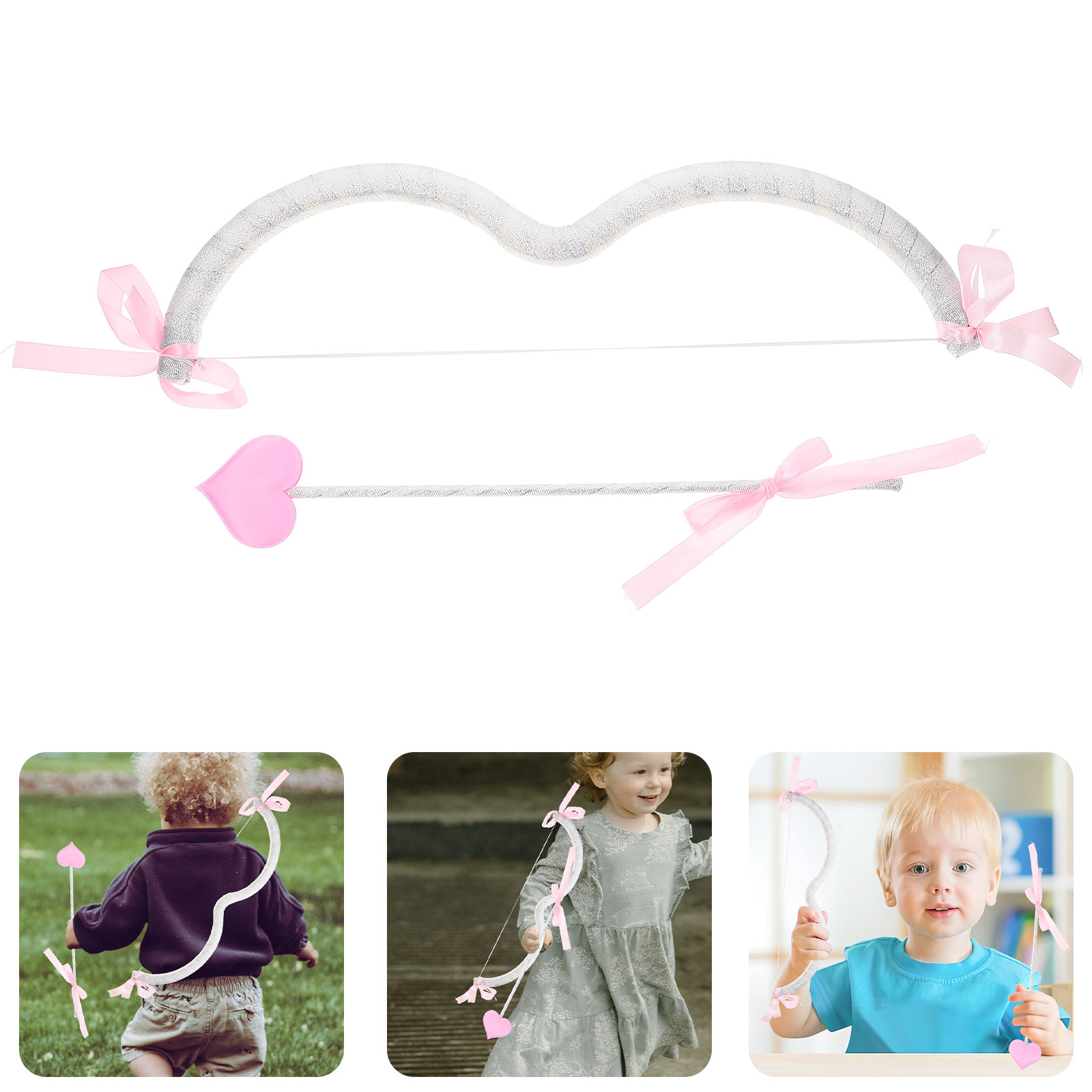 1Set Cupid Arrow Bow Prop Exqu – Cosplay Prop Foam Bewertung und Preis