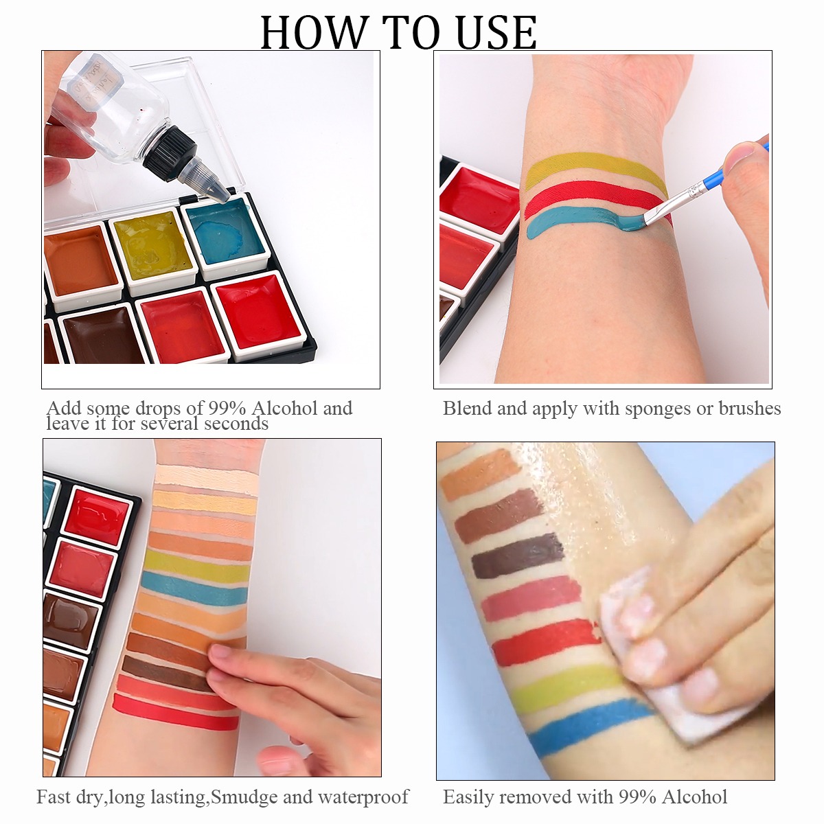 Depvision Alcohol Activated Fa – Body Paint Sfx Bewertung und Preis