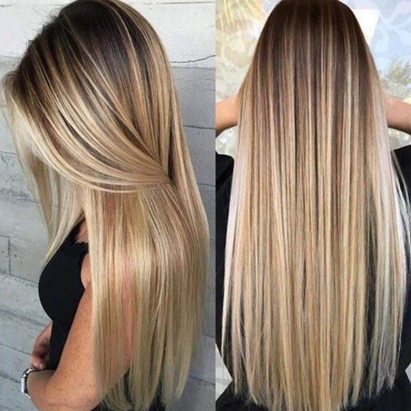 72cm Women Long Straight Wig W – Wig Fiber Net Bewertung und Preis