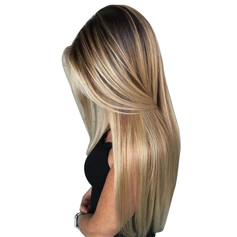 72cm Women Long Straight Wig W – Wig Fiber Net Bewertung und Preis