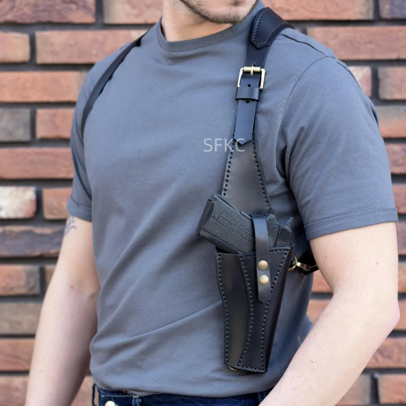 Punk Leather Shoulder Bag For  – Cosplay Prop Pistol Bewertung und Preis