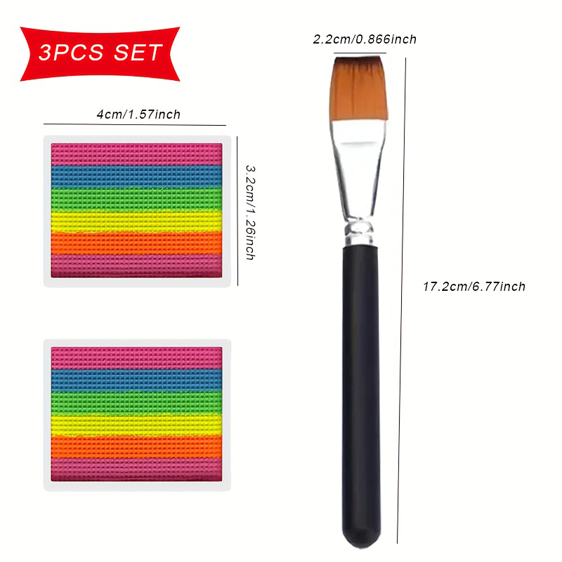 Rainbow Face and Body Paint Se – Body Paint Sfx Bewertung und Preis