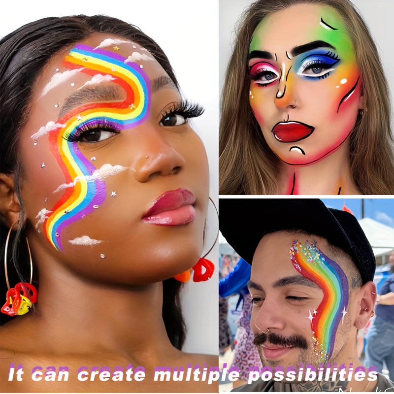Rainbow Face and Body Paint Se – Body Paint Sfx Bewertung und Preis