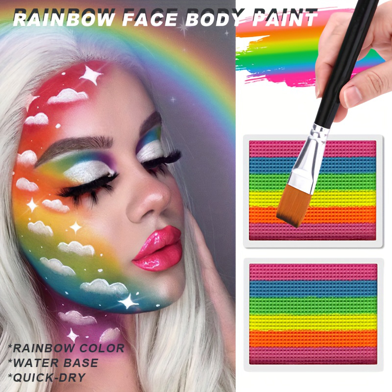 Rainbow Face and Body Paint Se – Body Paint Sfx Bewertung und Preis