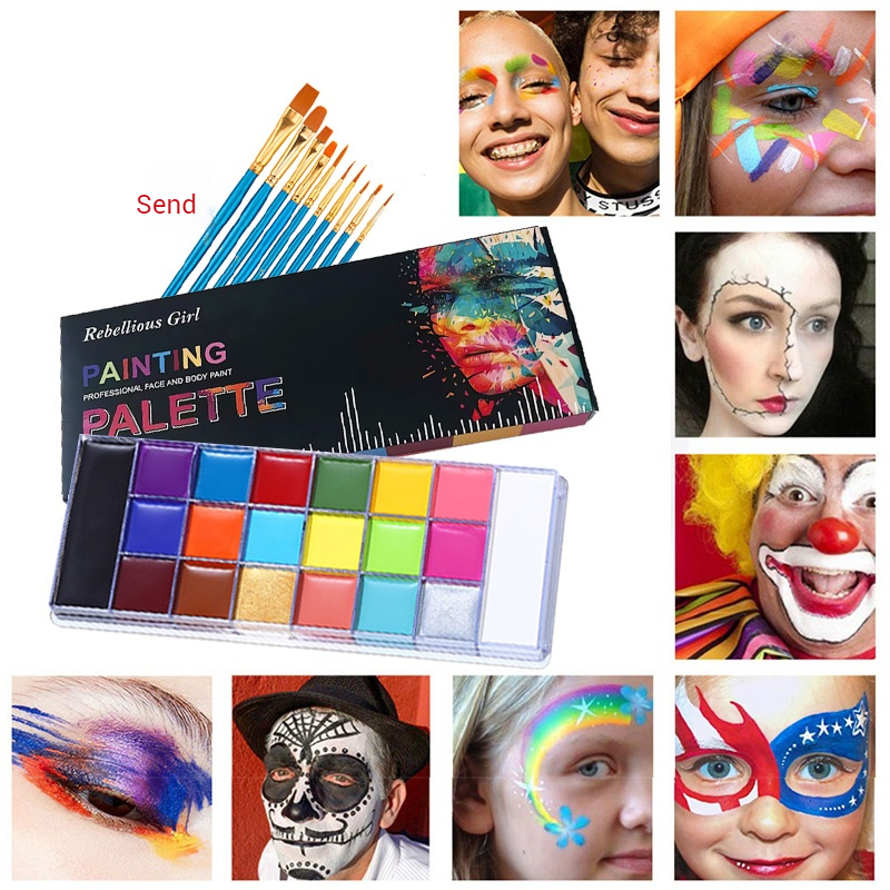 20 Color Face & Body Paint Pal – Body Paint Sfx Bewertung und Preis