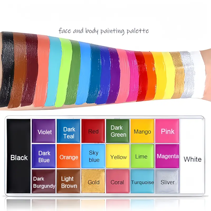 20 Color Face & Body Paint Pal – Body Paint Sfx Bewertung und Preis
