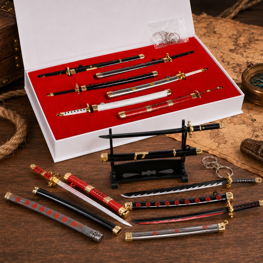 Anime One Piece Zoro Sword Key – Cosplay Prop Katana Bewertung und Preis