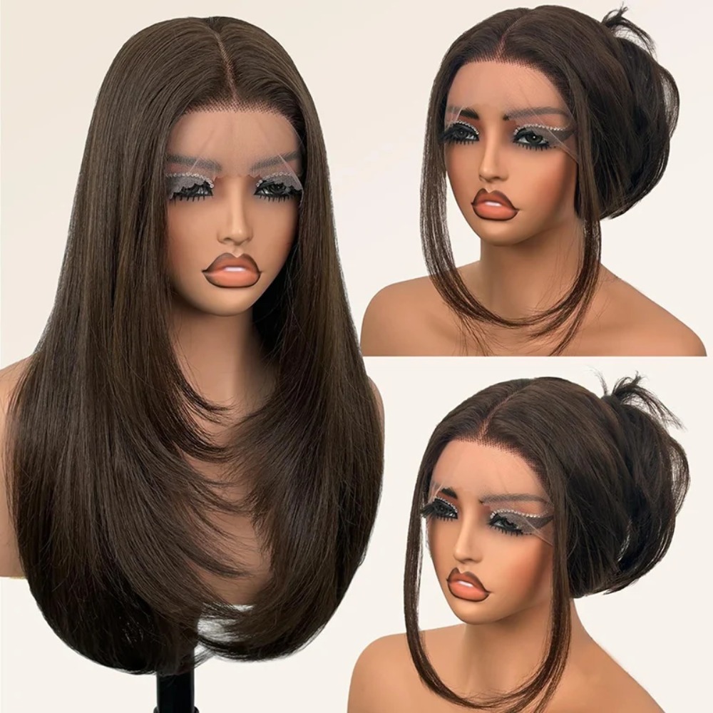 Front Lace Black Center Partin – Wig Fiber Net Bewertung und Preis