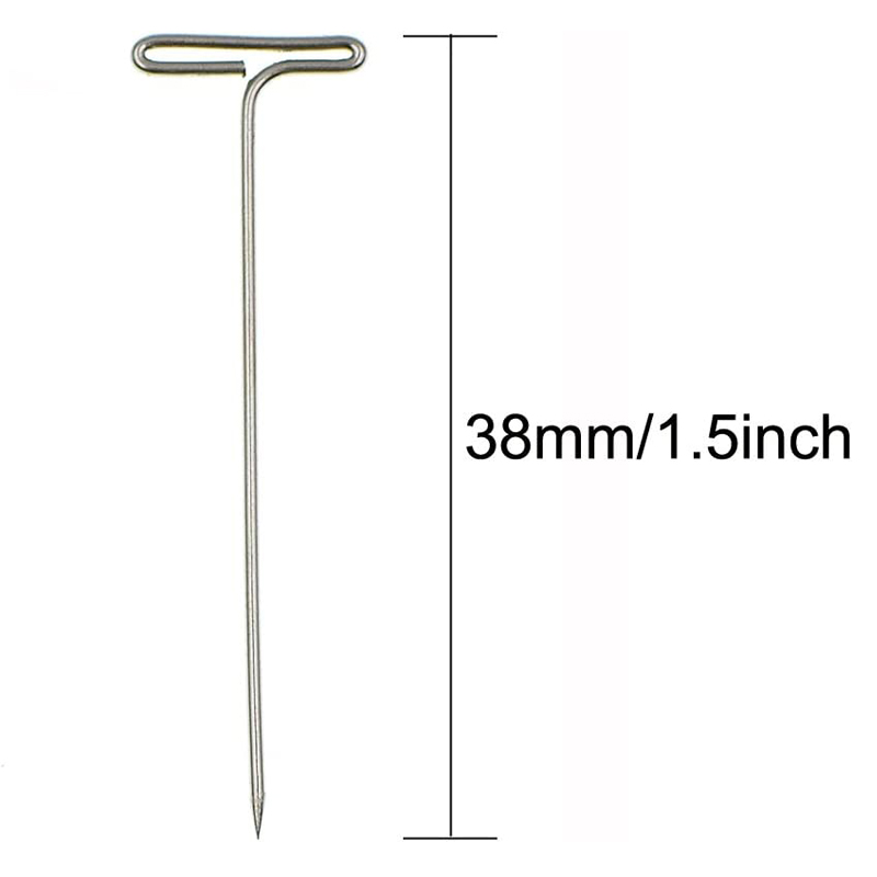 50/100Pcs T Pins With Plastic  – Cosplay Prop Foam Bewertung und Preis