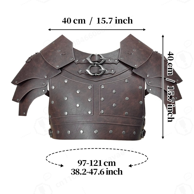 Medieval Studded Shoulder Ches – Prop For Cosplay Bewertung und Preis