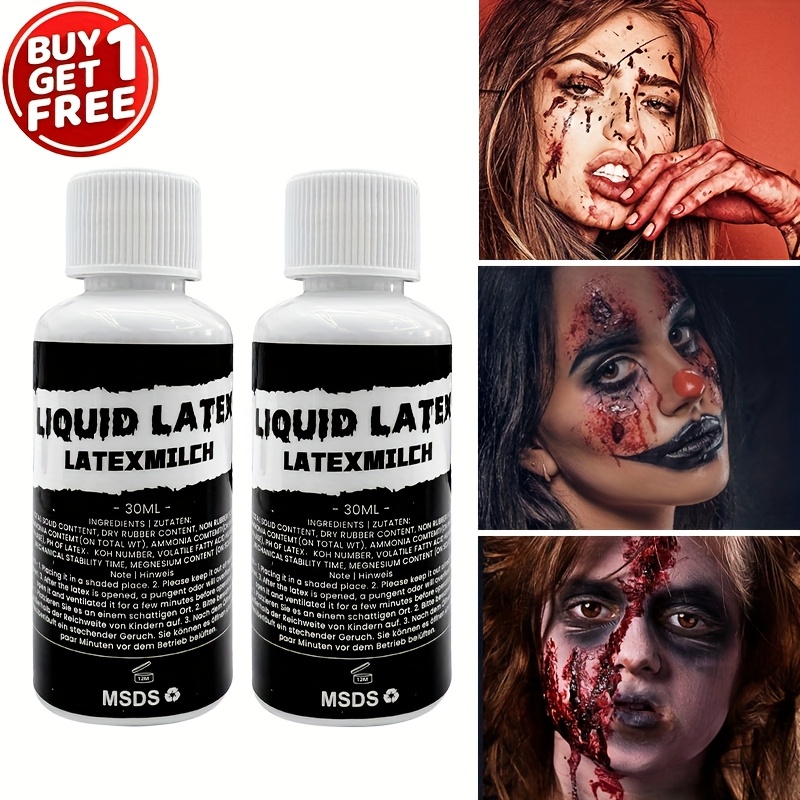 2pcs Liquid Latex Halloween SF – Body Paint Sfx Bewertung und Preis