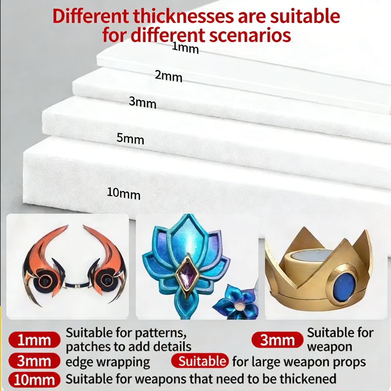EVA foam sheet material model  – Cosplay Props Eva Foam Bewertung und Preis