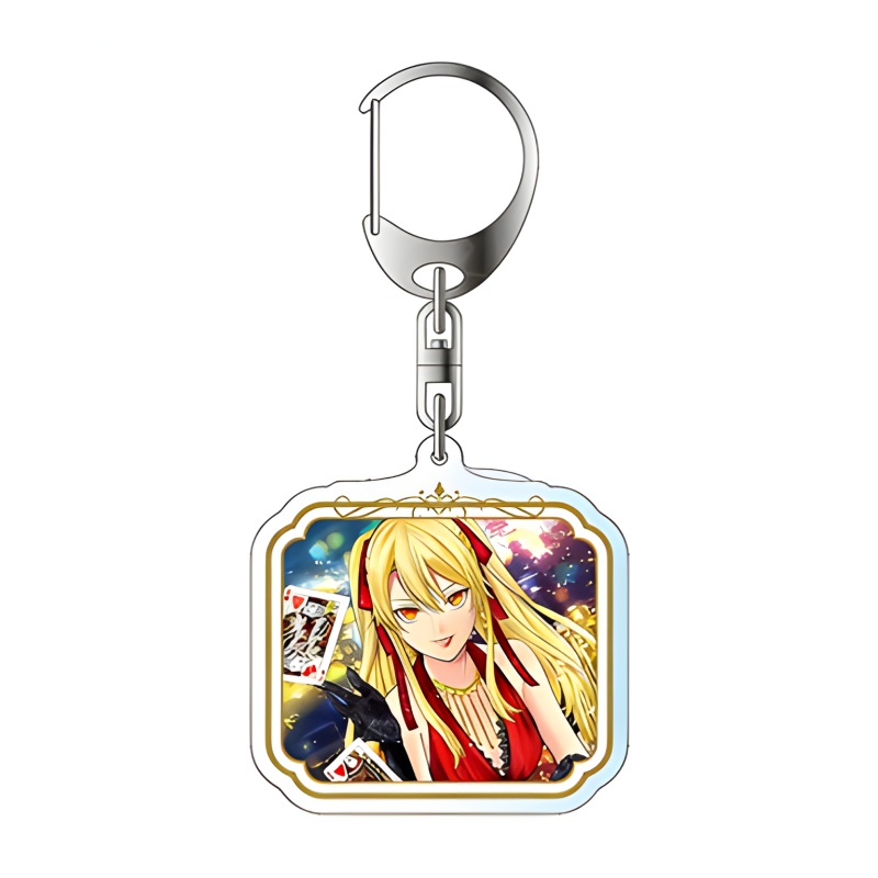 Kakegurui Anime Acrylic Pendan – Cosplay Prop Painting Bewertung und Preis