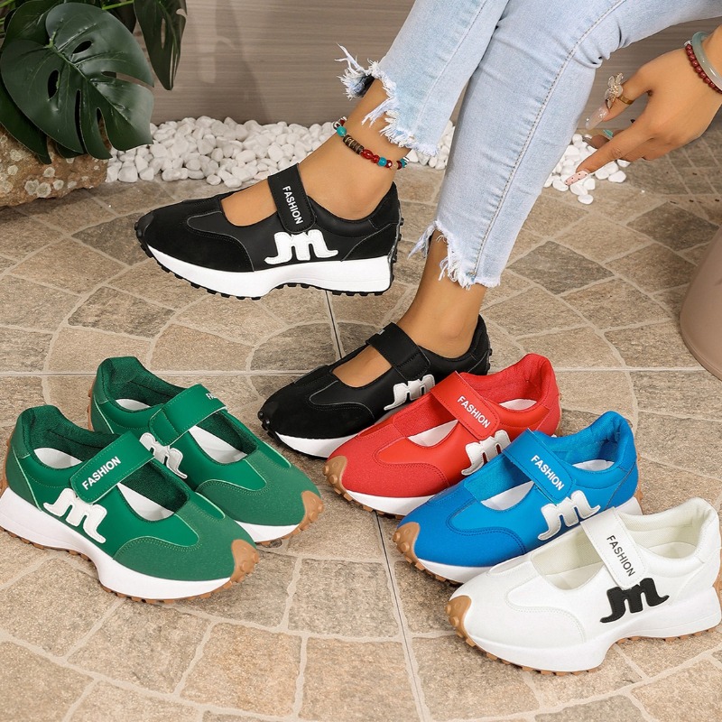Spring and Autumn New Women's  – Velcro Hook Loop Bewertung und Preis