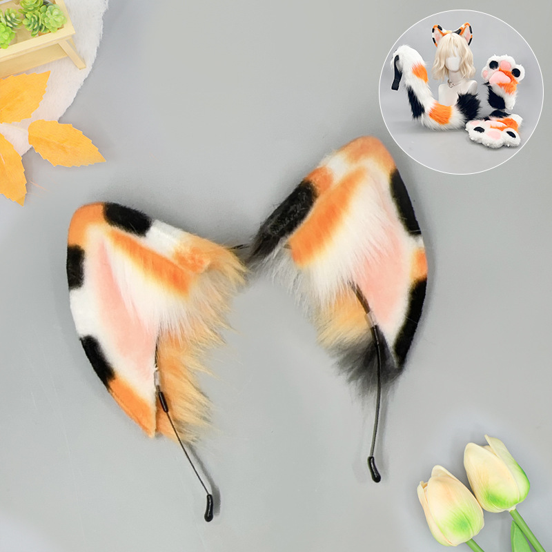 Furry Cat Ears Tail Paws Set C – Detachable Cosplay Prop Bewertung und Preis