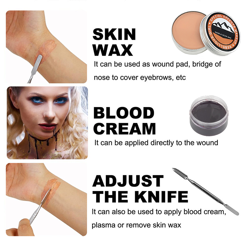 SFX Makeup Kit Scars Wax Hallo – Body Paint Sfx Bewertung und Preis