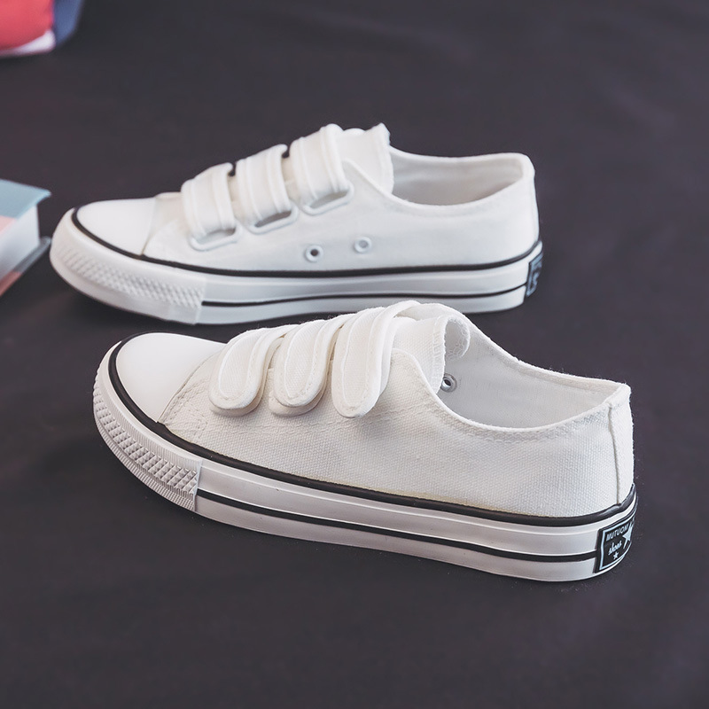 New style Velcro low-top white – Velcro Hook Loop Bewertung und Preis