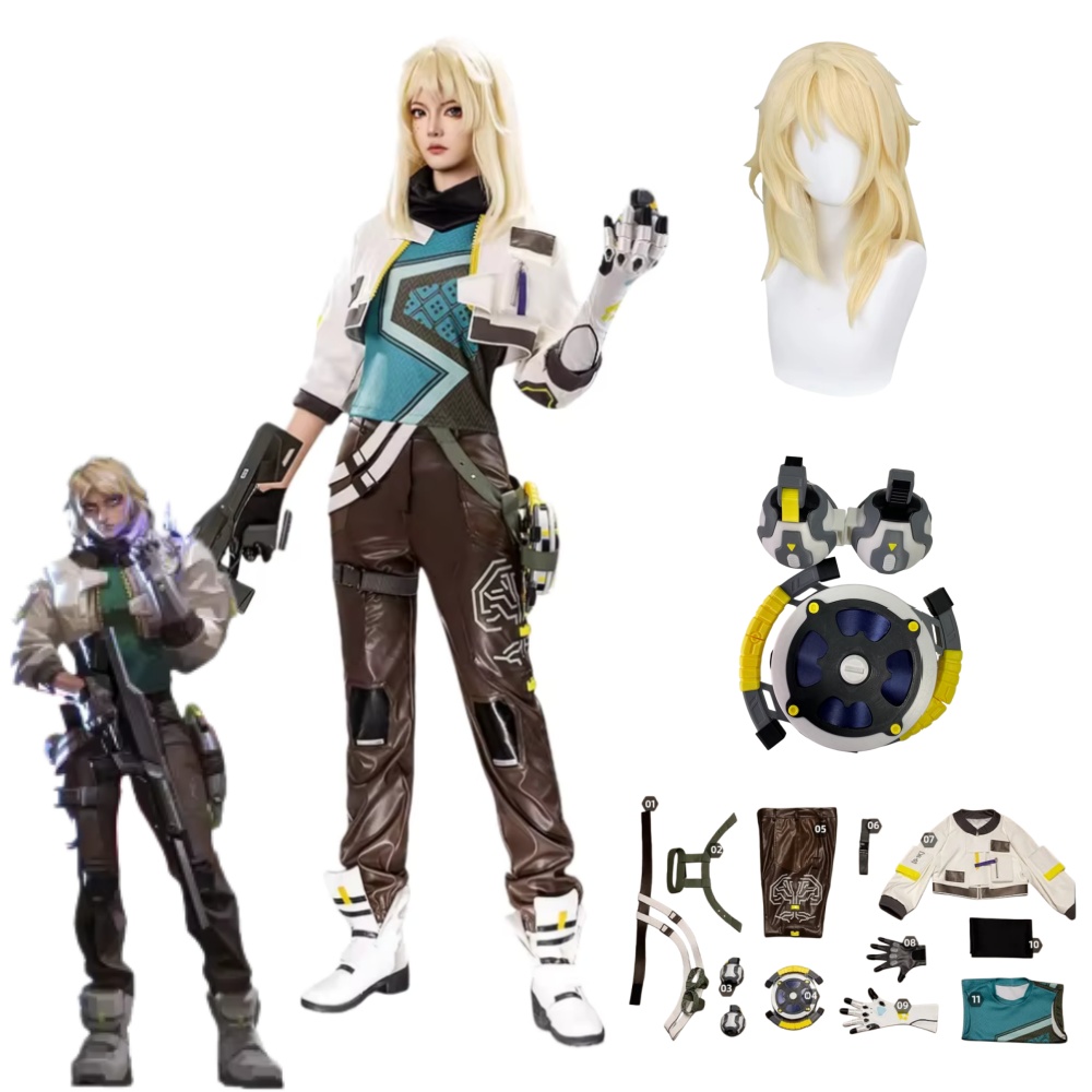 Deadlock Cosplay Costume Props – Prop For Cosplay Bewertung und Preis