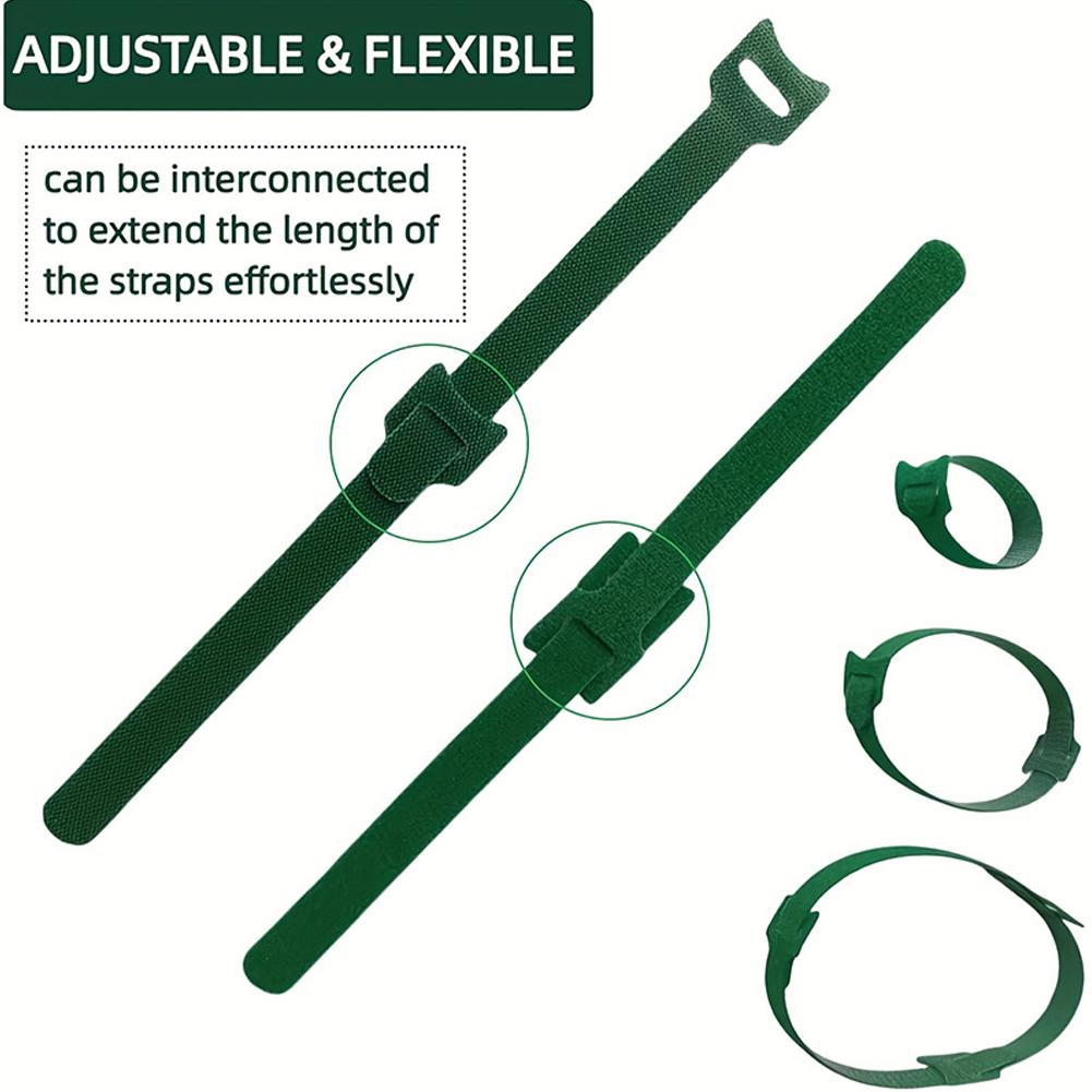 100pcs Reusable Adjustable Non – Velcro Hook Loop Bewertung und Preis