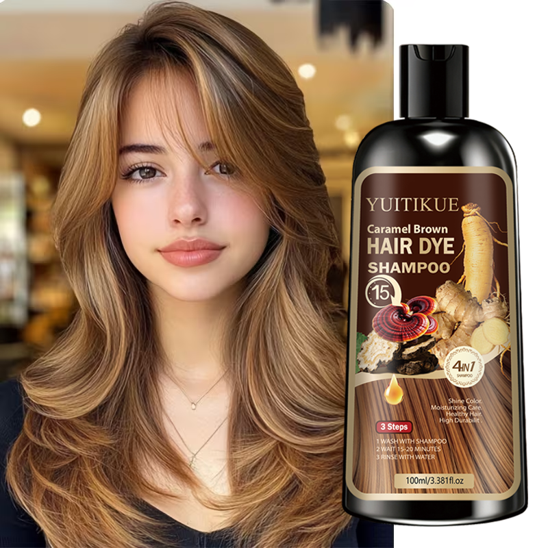 YUITIKUE 4-in-1 Caramel Brown  – Hair Spray Color Bewertung und Preis