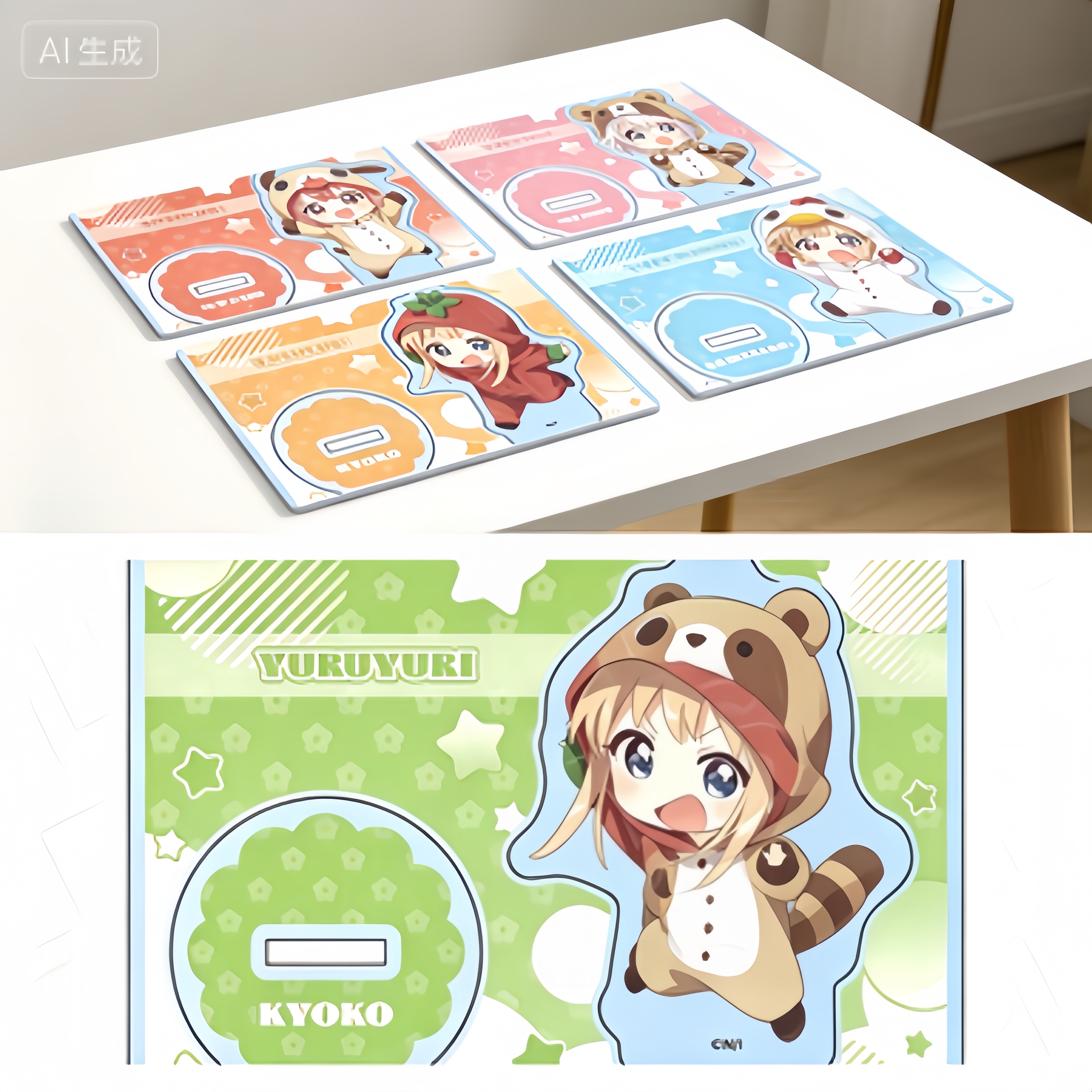 Wholesale Anime YuruYuri Acryl – Cosplay Prop Painting Bewertung und Preis