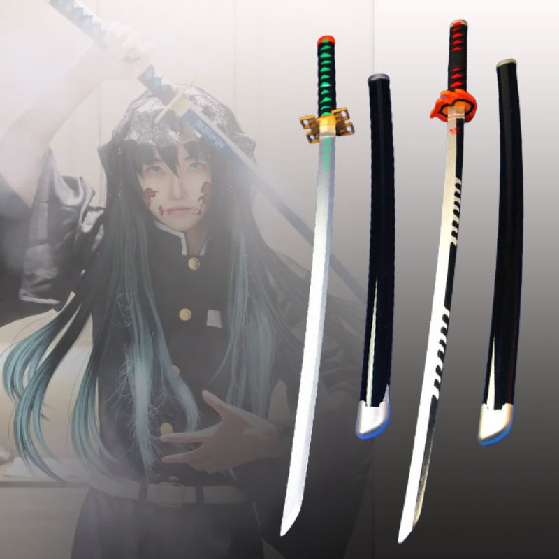 41in/104cm Demon Slayer Katana – Cosplay Prop Katana Bewertung und Preis