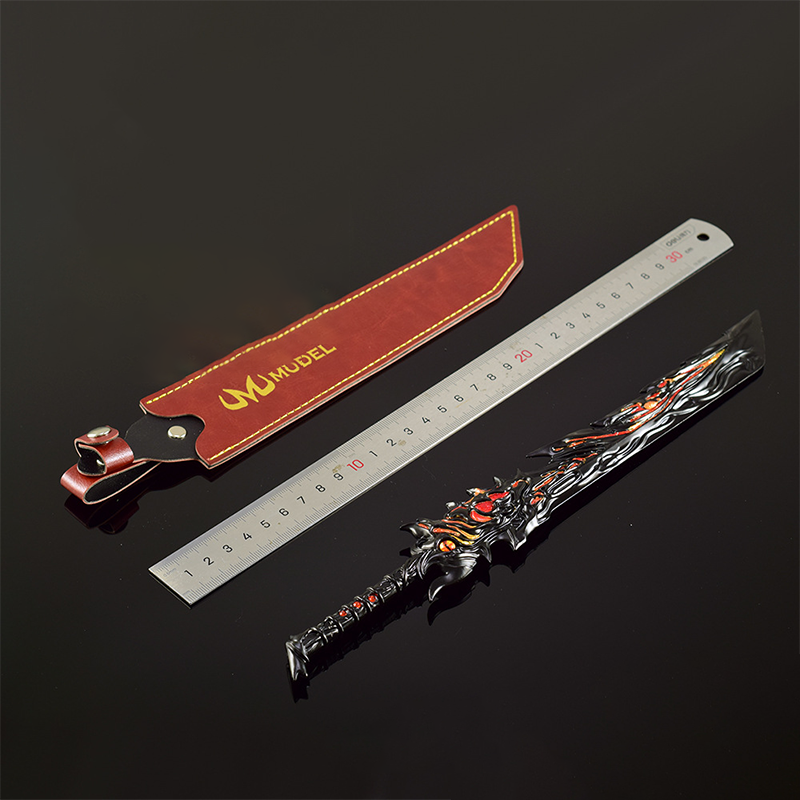 30cm Rebellious Seven Demon Bl – Cosplay Prop Katana Bewertung und Preis
