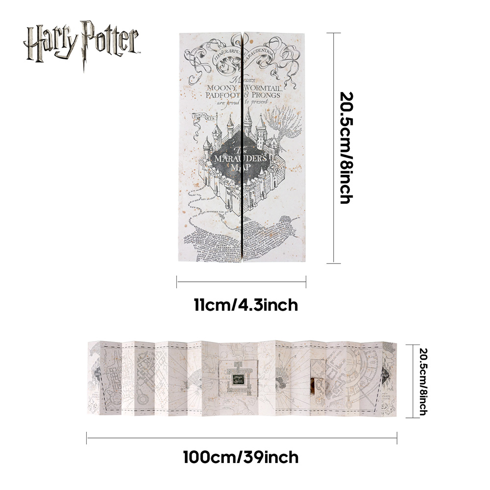 1PC Map Of The Marauder's Scho – Prop For Cosplay Bewertung und Preis