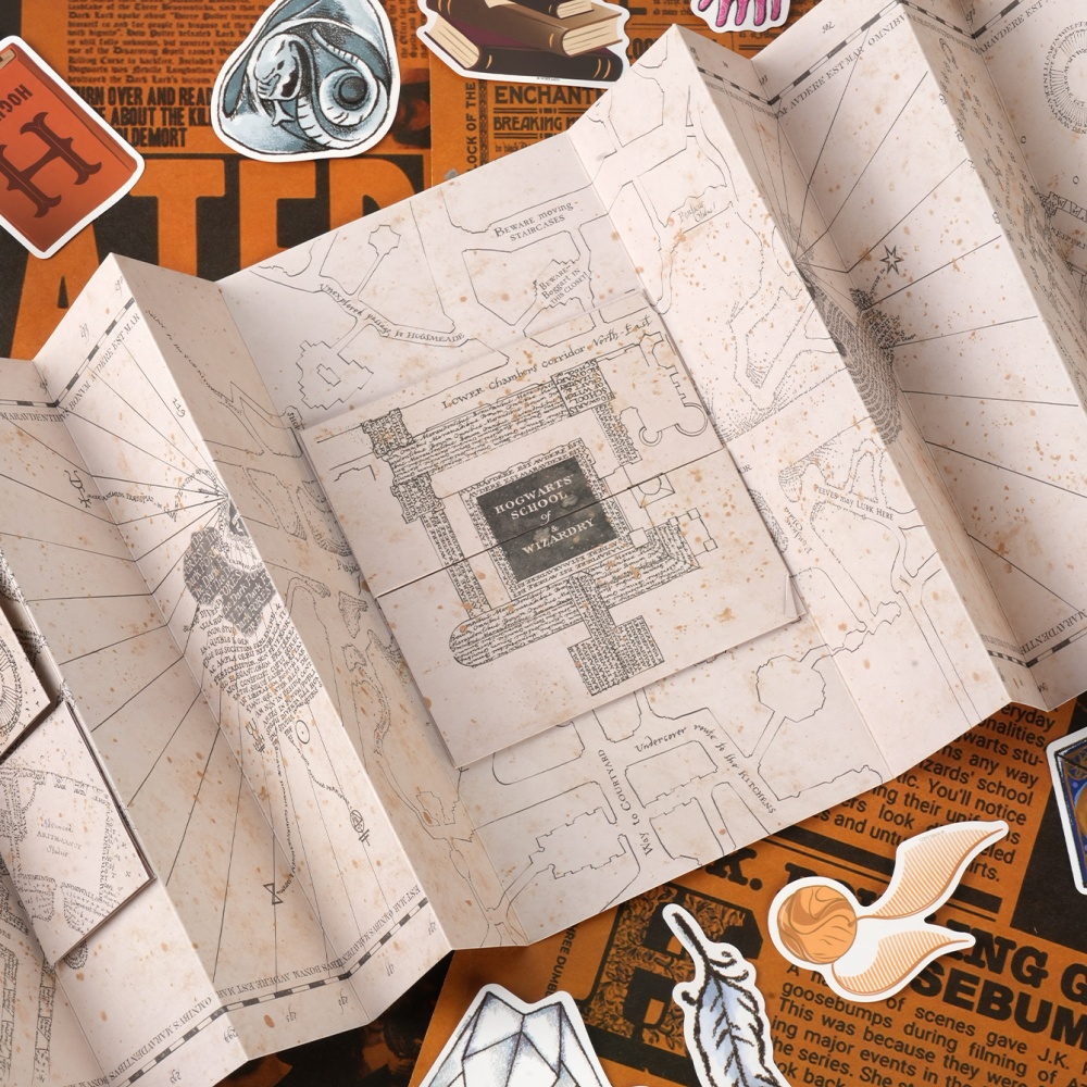 1PC Map Of The Marauder's Scho – Prop For Cosplay Bewertung und Preis